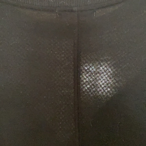 Black, loose fitting T-shirt Dress - Picture 5 of 6